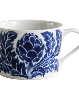 Götefors Porslin Botanica Artichoke Mugg 24 Cl - Kaffekoppar Porslin Blå