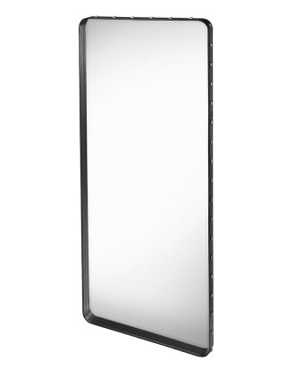 Gubi Adnet Spegel 180x70 Cm - Väggspeglar Svart