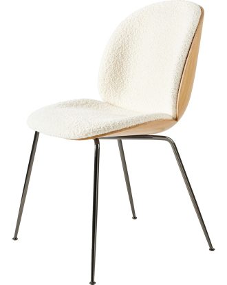 Gubi Beetle 3d Veneer Stol Ek/krom - Stolar Ekfanér Karakorum 001