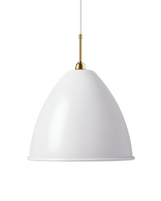 Gubi Bestlite Bl9 L Pendel Mässing/ - Taklampor Vit