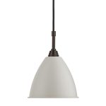 Gubi Bestlite Bl9 S Pendel Black Brass/classic White - Fönsterlampor Svart