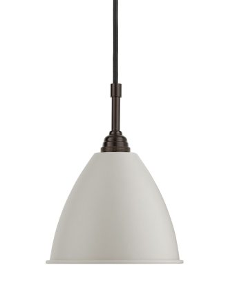 Gubi Bestlite Bl9 S Pendel Black Brass/classic White - Fönsterlampor Svart