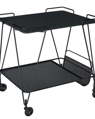 Gubi Matégot Serveringsvagn - Rullvagnar & Serveringsvagnar Metall Svart