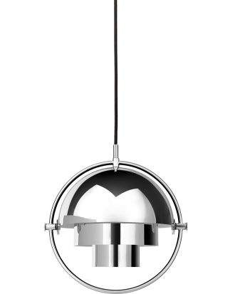 Gubi Multi-lite Pendel Ø25,5 Cm - Taklampor Metall Krom