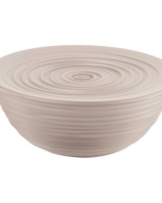 Guzzini Tierra Skål Med Lock 3,1 L - Bunkar & skålar Återvunnen Pet Taupe