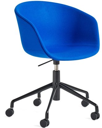 Hay Aac53 Stol 5 Star Swivel Svart / - Kontorsstolar Divina Blue