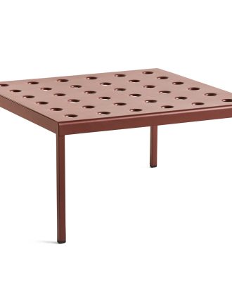Hay Balcony Soffbord 75x76 Cm - Soffbord & Avlastningsbord Stål Iron Red