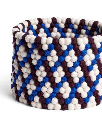 Hay Bead Korg Burgundy - Korgar Ull Vinröd