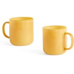 Hay Borosilicate Mugg 2-pack - Kaffekoppar Borosilikatglas Jade Yellow