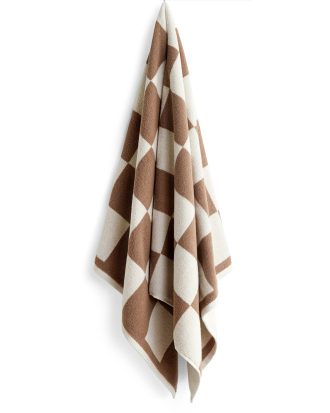 Hay Check Badhandduk 70x136 Cm - Handdukar & Badlakan Bomull Cappuccino