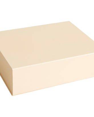 Hay Colour Förvaringslåda L - Boxar & Askar Kartong Vanilj