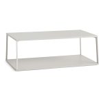 Hay Eiffel Coffee Table Rectangular - Soffbord Aluminium Warm Sand