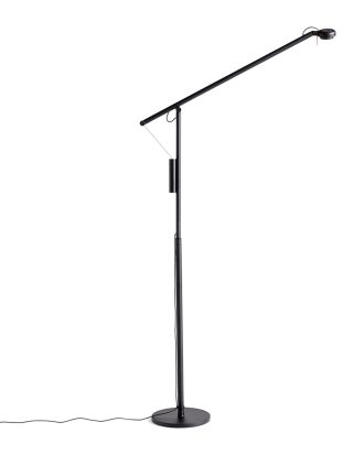 Hay Fifty Fifty Golvlampa - Golvlampor Aluminium Svart