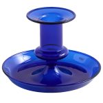 Hay Flare Ljuslykta - Ljusstakar Borosilikatglas Mörkblå