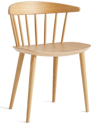 Hay J104 Stol Lackad Ek - Stolar Bok Lackerad Ek