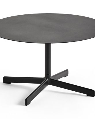 Hay Neu Lågt Bord Ø70 Cm - Soffbord & Avlastningsbord Stål Antracit