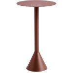 Hay Palissade Cone Barbord Ø60 Cm - Balkongmöbler & Cafémöbler Stål Iron Red