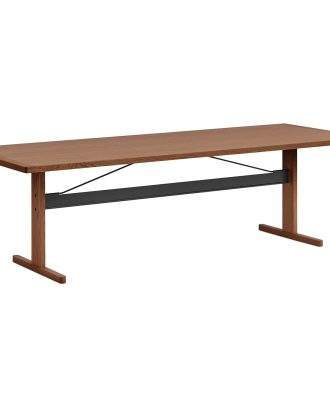 Hay Passerelle Bord 95x260 Cm Lackad / - Matbord & Barbord Valnöt Svart