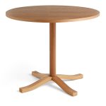 Hay Pastis Matbord Ø90 - Soffbord Vattenbaserad Lackad Valnöt
