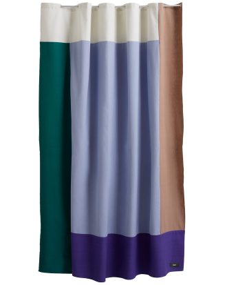 Hay Pivot Duschdraperi - Duschdraperier Bomull Blå