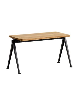 Hay Pyramid Bench 11 85x40 Black Frame/clear - Bänkar Ek Svart