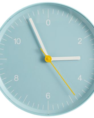 Hay Väggklocka Ø26,5 Cm - Väggklockor Blå