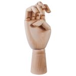 Hay Wooden Hand H22 Cm Large - Träfigurer Trä
