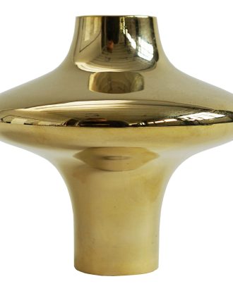 Hein Studio Doublet Ljusstake 9,5 Cm - Ljusstakar Mässing Guld