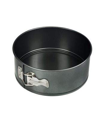 Heirol High Top Springform Extra Hög Rund 16x8 Cm / 1.4 L - Springformar Non-stick Beläggning Svart