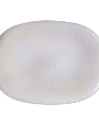 Heirol Nosse Ceramics Svelte Serveringsfat 35 Cm - Uppläggningsfat Keramik Stone