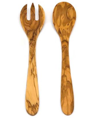 Heirol Salladsbestick 30 Cm - Salladsbestick Olivträ Olive Wood