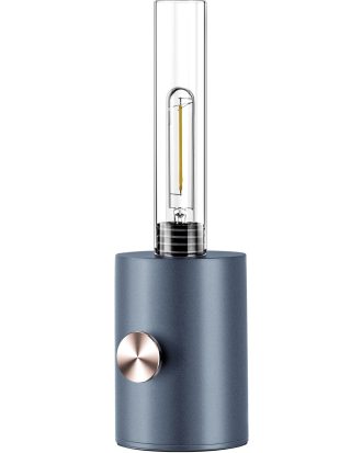 Herstal Harbor Bordslampa 280 Mm - Bordslampor Glas Blå