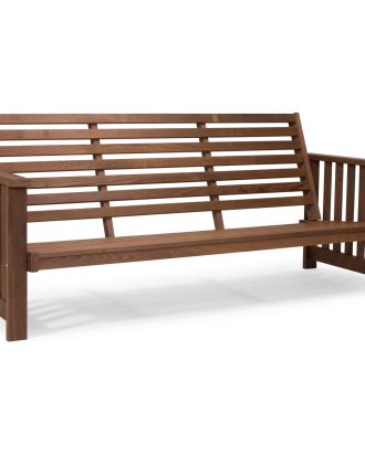 Hillerstorp Gotland Soffa 3-sits Värmebehandlad - Trädgårdssoffor & Bänkar Värmebehandlad Ask