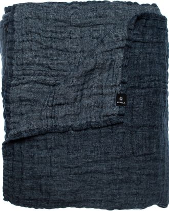 Himla Hannelin Överkast 260x260 Cm - Överkast Linne Stairy Night