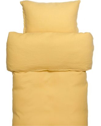 Himla Sunshine Påslakan Khaki 144x210 Cm - Påslakan Linne Honey