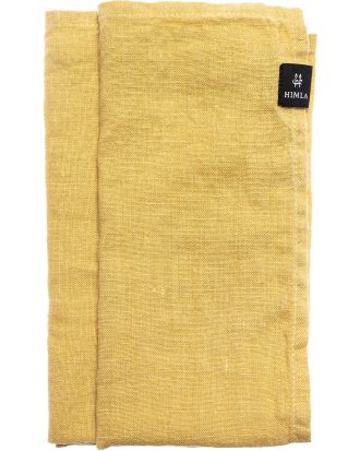 Himla Sunshine Servett 45x45 Cm 4-pack - Servetter & Tillbehör Linne Honey