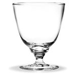 Holmegaard Flow Glas På Fot 35 Cl - Dricksglas Munblåst Glas Klar