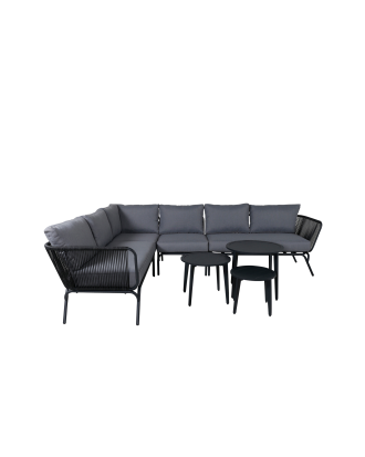 Venture Home - Lounge Set Roxo - Svart