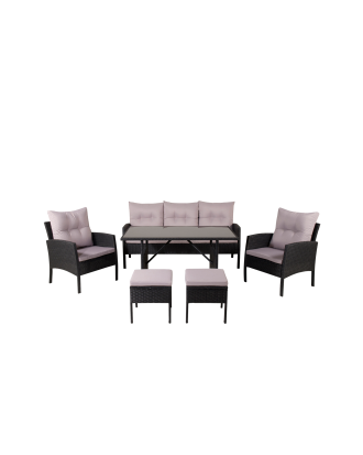 Venture Home - Lounge Set Knock - Svart