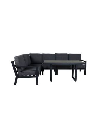 Venture Home - Lounge Set Barcelona - Svart