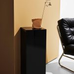 Pastill - Pop piedestal i färgat glas - Svart