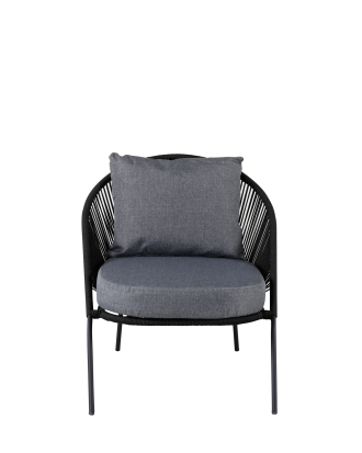 Venture Home - Fåtölj Lindos 2-pack - Svart