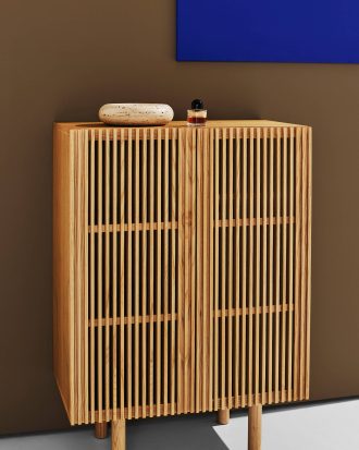 Pastill - Fleur skåp - Brun