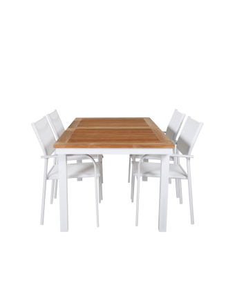 Venture Home - Matgrupp Panama inkl 4st stolar Santorini - Beige