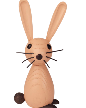 Spring Copenhagen - Dekoration Mini Jumper Hare 11 cm - Rosa