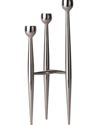 Spring Copenhagen - Ljusstake Apollo 32 cm - Silver