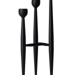 Spring Copenhagen - Ljusstake Apollo 32 cm - Svart