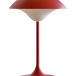 Spring Copenhagen - Portabel Bordslampa LED Eclipse - Röd