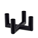 Uyuni - Ljusstake Matrix Mini 4 Armar - Svart