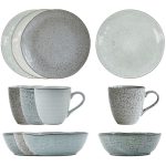 House Doctor Rustic Servis 12 Delar - Serviser & Startset Stengods Grå